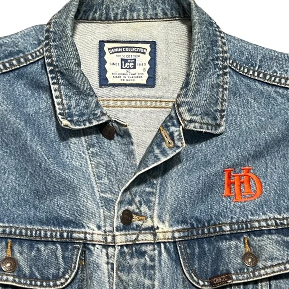 Vintage 90s Harley-Davidson Denim Jacket - Picture 4 of 12